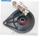 Brake Shoes ブレーキシューズ付きドラムブレーキセット(105mmブレーキシューズ)CTR:16mmスクーター、チョッパー DRUM BRAKE WI...