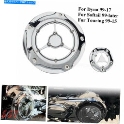 Engine Covers ハーレーエレクトラグライドロードキングソフトアイルダイナのクロムダービータイミングタイマーカバー Chrome Derby Timing Timer Cover For Harley Electra Glide Road King Softail Dyna