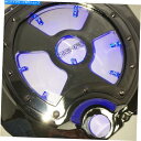 Engine Covers ブルーLEDエンジンクラッチカバーカワサキZX14R ZZR1400 2006-2014 CHのスルースルー Blue LED Engine Clutch Cover See Through for Kawasaki Zx14R Zzr1400 2006-2014 ch