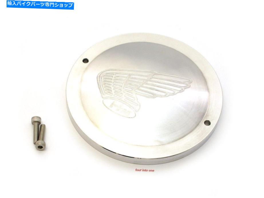 Engine Covers TTR400アルミニウム陽極酸化オルタネーターカバー - シルバーホンダウィング-CB350F CB4..