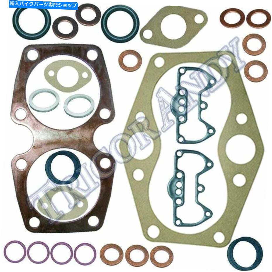 Engine Gaskets Triumph 5TA T100スピードツインユニット500 1957-63トップエンドデカークエンジンガスケットセット TRIUMPH 5TA T100 SPEED TWIN UNIT 500 1957-63 TOP END DECOKE ENGINE GASKET SET