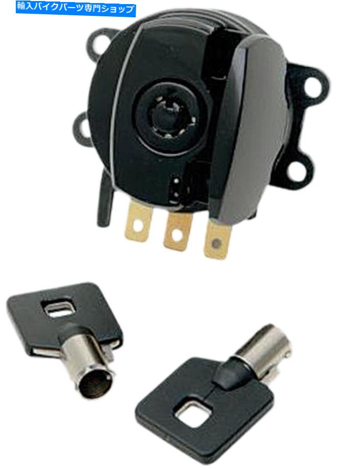 Switches ハードドライブサイドヒンジイグニッションスイッチブラック＃27-041bk HARDDRIVE Side Hinge Ignition Switch Black #27-041BK