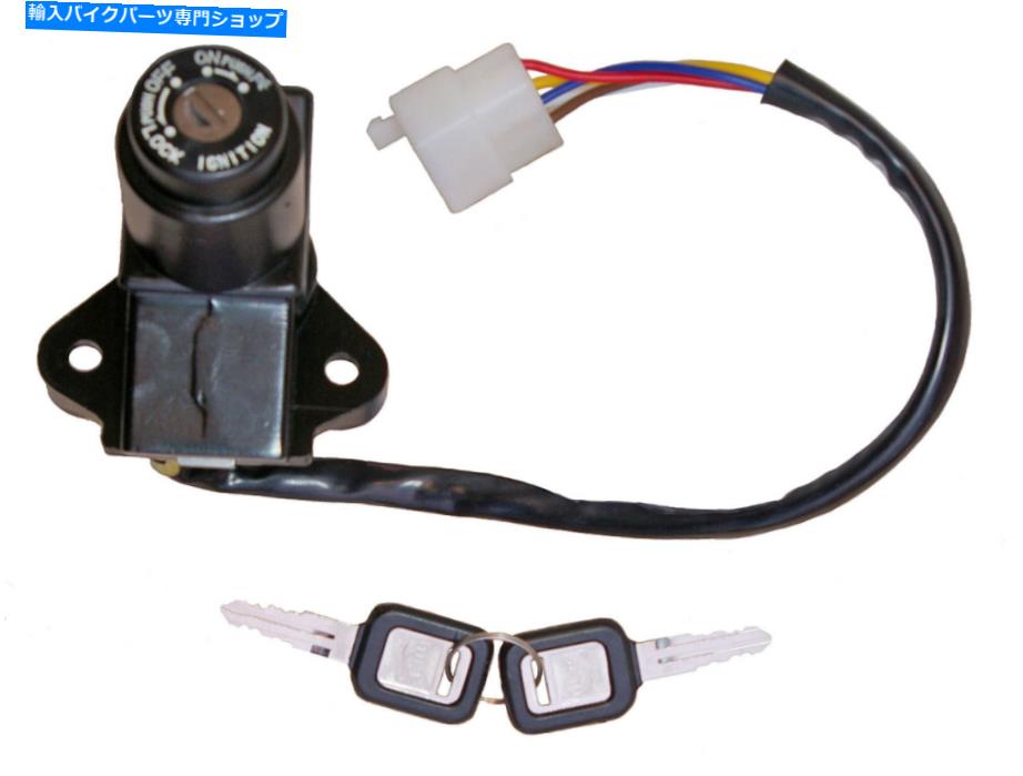 Switches 掠GPZ500S1987-20005磻䡼ĹŬ礹륤˥å󥹥å Ignition switch to fit Kawasaki GPZ500S (1987-2000) 5 wires, longer wiring
