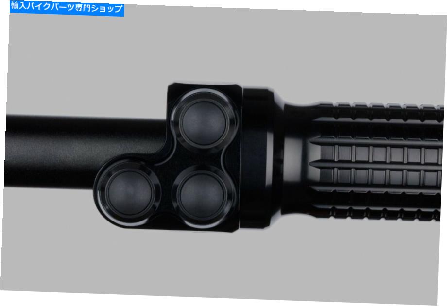 Switches Motogadget -Mo.Switch Basic 3ボタン、左、黒、黒インレイ-MG4004020 Motogadget -mo.switch basic 3 button, LEFT, black, black inlay - MG4004020