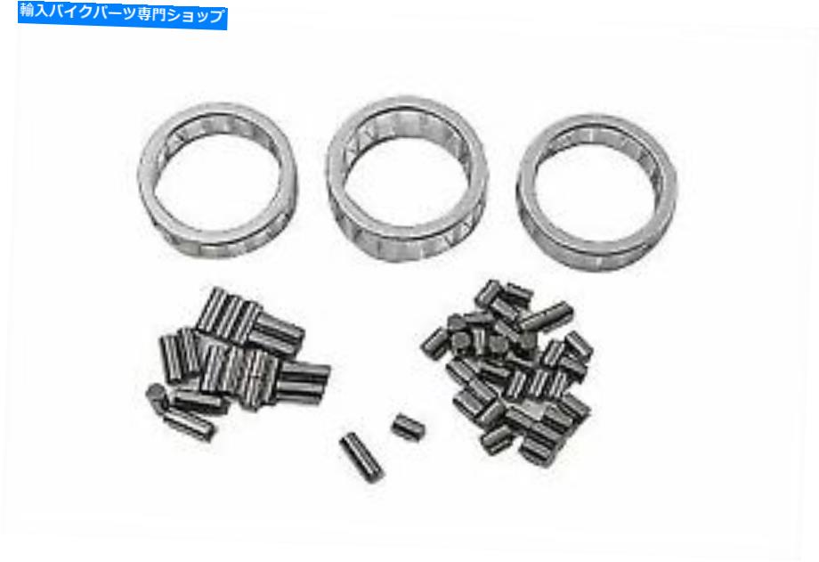 Crankshafts vツインによるハーレーデビッドソンのケージでセットされたコネクティングロッドローラーベアリングセット Connecting Rod Roller Bearing Set with Cages for Harley Davidson by V-Twin