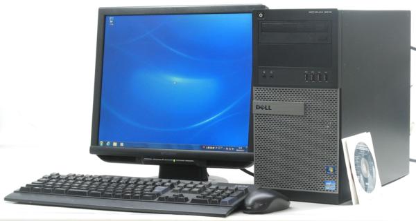 DELL Optiplex 9010-3400MT■17液晶セット (デル Windows7 Corei7 DVDスーパーマルチドライブ グラボ ビデオカード GeForce HDMI) 【中古】 【中古パソコン/中古PC】