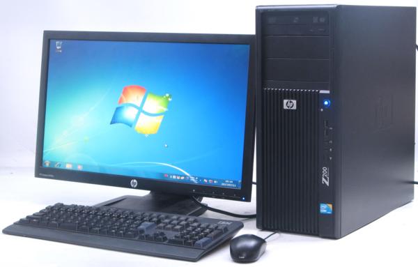 HP Z200 Workstation■23液晶セット(ヒューレット・パッカード Windows7 Corei5 グラボ ビデオカード)【中古】【中古パソコン/中古PC】