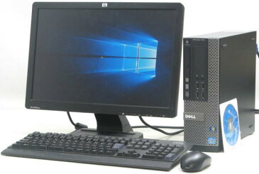 中古デスクトップパソコン DELL Optiplex 7010-3400SF■19W液晶セット(デル Windows10(MRR)付 Corei7 DVDスーパーマルチドライブ)【中古】【中古パソコン/中古PC】