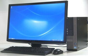 DELL Optiplex 7010-3400SF■27液晶セット(デル Windows7 Corei7 グラボ ビデオカード GeForce DVDスーパーマルチドライブ HDMI出力端子)【中古】【中古パソコン/中古PC】