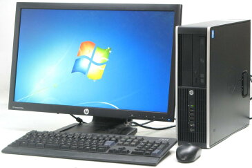 中古デスクトップパソコン HP Compaq Pro 6300 SFF-3470■23液晶セット(ヒューレット・パッカード Windows7 Corei5 DVDスーパーマルチドライブ)【中古】【中古パソコン/中古PC】