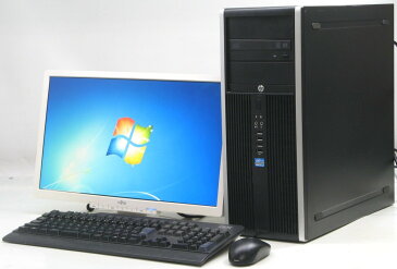 中古デスクトップパソコン HP Compaq 8300Elite CMT-3770■20W液晶セット(ヒューレット・パッカード Windows7 Corei7 グラボ ビデオカード GeForce HDMI出力端子 DVDスーパーマルチドライブ)【中古】【中古パソコン/中古PC】