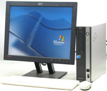 中古デスクトップパソコン 富士通 ESPRIMO D550/B FMVDF2A0E1■20液晶セット(富士通 WindowsXP)【中古】【中古パソコン/中古PC】