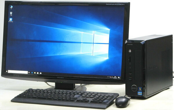 中古デスクトップパソコンDELLVostro270S3240SF27インチ27型液晶モニターセットデルWindows10Core