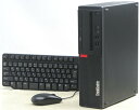 中古パソコン デスクトップ PC Lenovo ThinkCentre M710s Small 10M8S1FL00 レノボ IBM Windows10 Corei5 メモリ4GB HDD500GB DVDスーパーマルチ 