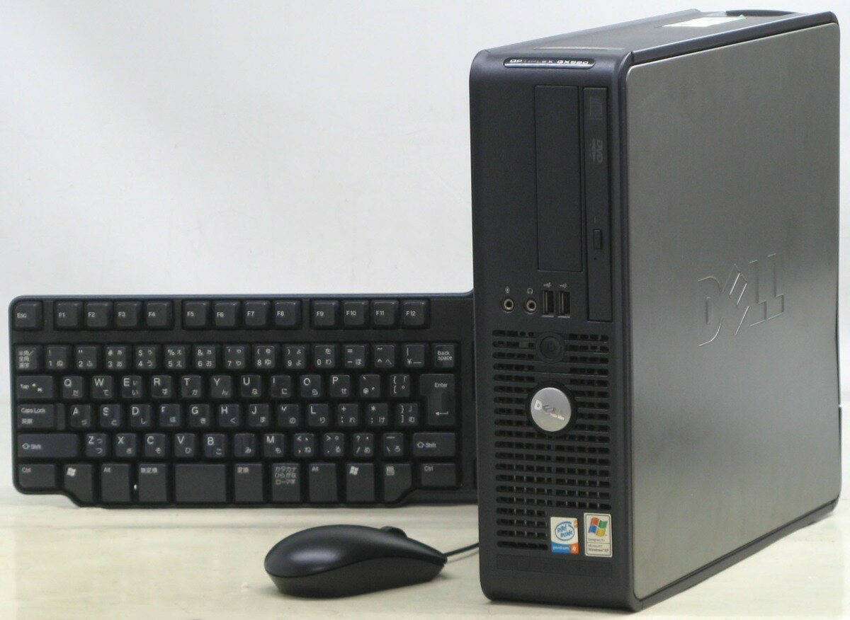 中古 デスクトップ パソコン DELL Optiplex GX520-P2800SF デル WindowsXP メモリ2GB 【中古】