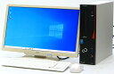 中古 デスクトップ パソコン 富士通 ESPRIMO D583/J FMVD10001 Corei5 メモリ 4G HDD 500 20インチワイド液晶セット Windows 10 【中古パソコン】【中古】