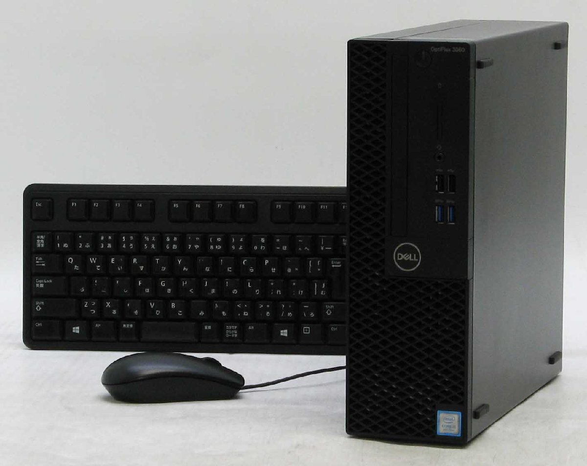 中古 デスクトップ パソコン DELL Optiplex 3060-8500SF Core i5 第8世代 SSD Windows 11 【中古パソコン】【中古】