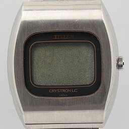 デッドストック級 箱付 シチズン 4-095111Y クリストロンLC QZ デジタル文字盤 メンズ腕時計 OGH 0112000