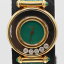 デッドストック級 ANT ショパール ハッピーダイヤモンド QZ 18K/750 グリーン文字盤 レディース腕時計 OGH 10004ABC4689410