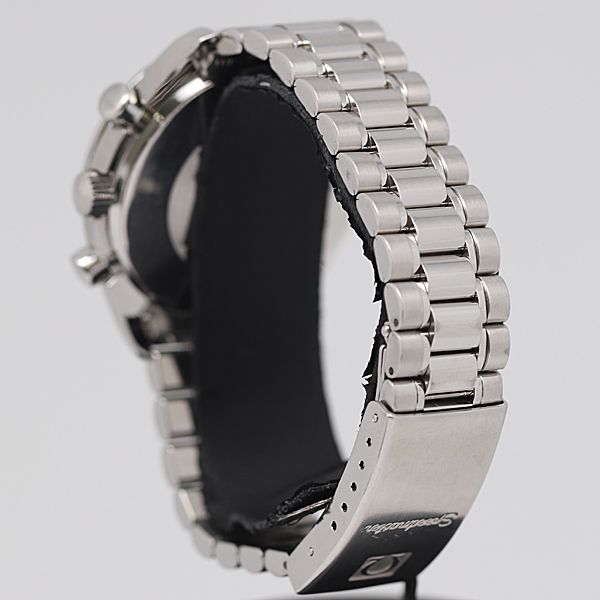 デッドストック級 稼働 美品 AT オメガ スピードタイマー 3510.12 クロノ イエロー文字盤 メンズ腕時計 KOR 1573ABC5297420