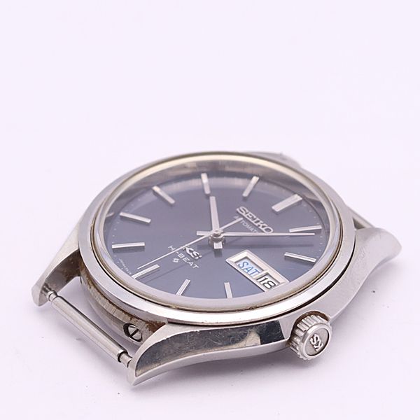 デッドストック級 稼働 良品 保付 セイコー AT 5626-7120 キングセイコー ネイビー文字盤 トップのみ メンズ腕時計 1377ABC5094700 YSD