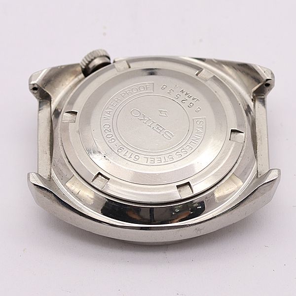 デッドストック級 稼働 良品 セイコー AT 6119-6020 セイコー5スポーツ グレー文字盤 21石 トップのみ メンズ腕時計 444ABC5285100KYM