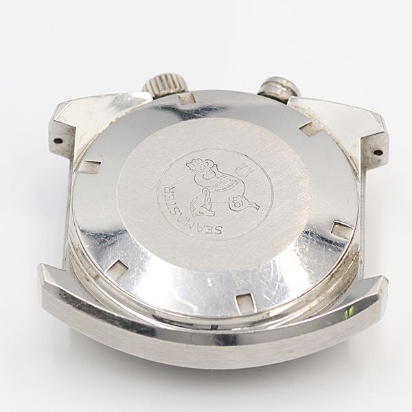 デッドストック級 稼働 オメガ シーマスター メモマチック デイト AT 黒×シルバー文字盤 トップのみ メンズ腕時計 OGH 001ABC0630610