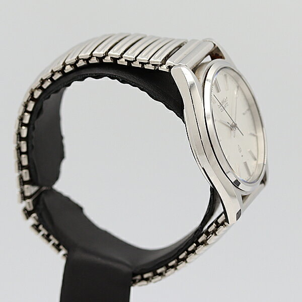 デッドストック級 稼働 良品 セイコー 7121-8000 銀文字盤 ラウンド QZ メンズ腕時計 NSY14099ABC 2000000 NSK