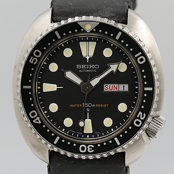 デッドストック級 稼働 良品 セイコー 6306-7001 サードダイバー デイデイト AT/自動巻 黒文字盤 メンズ腕時計 NSY14186ABC 5098500 11PRTのサムネイル