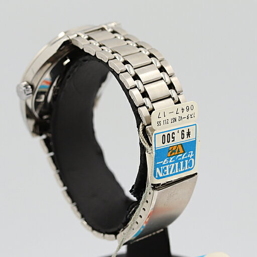 デッドストック級稼働 美品 シチズン セブンスター 0647-17 4-720644 デイデイト 銀 AT/自動巻 メンズ腕時計 NSY13814ABC 2000000 NSK