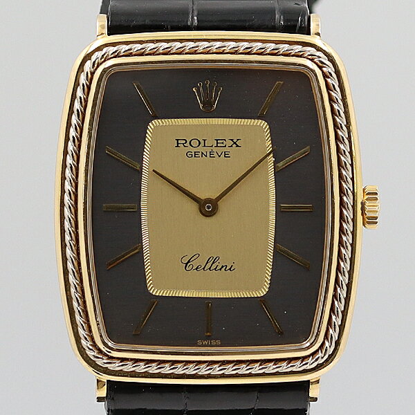 デッドストック級 箱付 稼働 美品 ロレックス チェリーニ 4140 6938199 4139 6935165 手巻 18K/750 ペアウォッチ NSY13909ABC0067760 10BJT