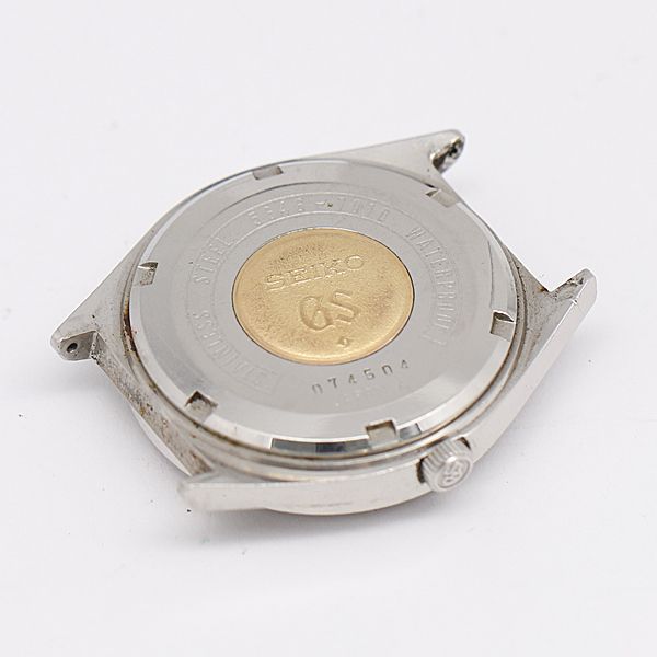 デッドストック級 稼働 AT セイコー グランドセイコー 5646-7010 トップのみ シルバー文字盤 メンズ腕時計 KOR ABC2197 0069300