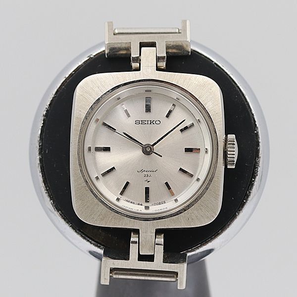デッドストック級 稼働 セイコー スペシャル 1144-3020 23石 銀文字盤 手巻 ヴィンテージ レディース腕時計 NSY13496ABC 2000000 NSK