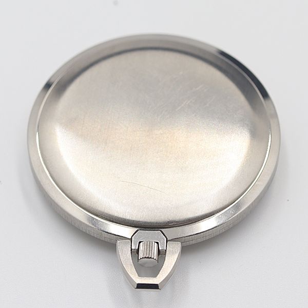 デッドストック級 稼働 良品 オメガ デビル ラウンド 銀文字盤 手巻 懐中時計 NSY12023ABC0014300