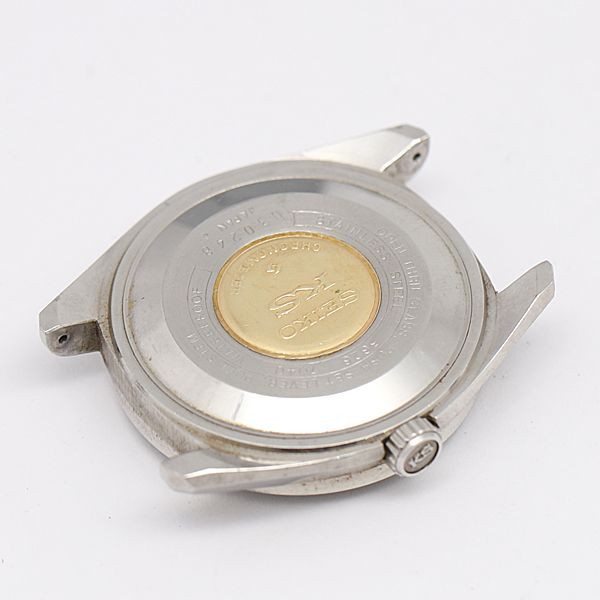 デッドストック級 稼働 良品 AT セイコー キングセイコー 5626-7040 トップのみ シルバー文字盤 メンズ腕時計 KOR ABC2187 0082500