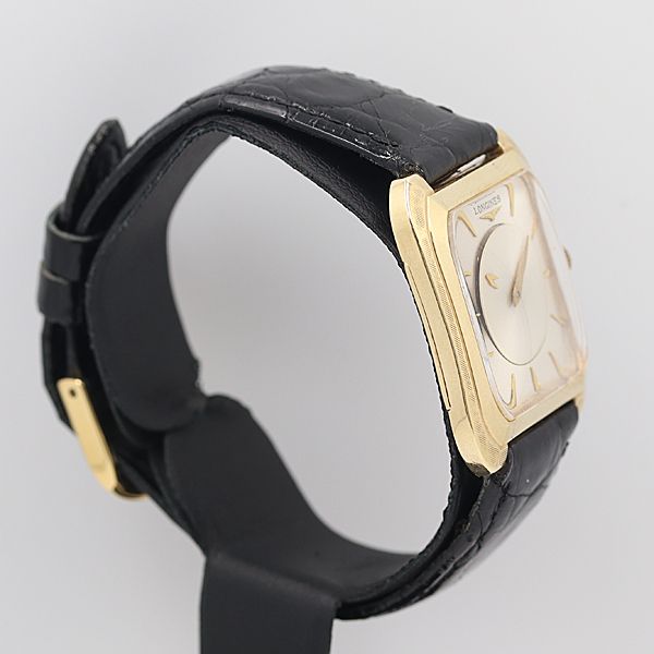 デッドストック級 稼働 良品 ロンジン ウィットナー ミステリーダイヤル 14K/585/YG/19.1g 手巻 メンズ腕時計 OGH 2951ABC2943600