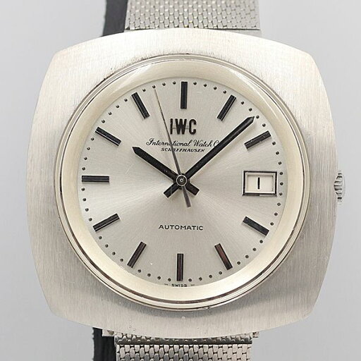 デッドストック級 IWC アンティーク シャフハウゼン 2009448 AT/自動巻 シルバー文字盤 デイト メンズ腕時計 OGH 2841ABC5566110 デッドストック級 IWC アンティーク シャフハウゼン 2009448 AT/自動巻 シルバー文字盤 デイト メンズ腕時計 OGH 2841ABC5566110