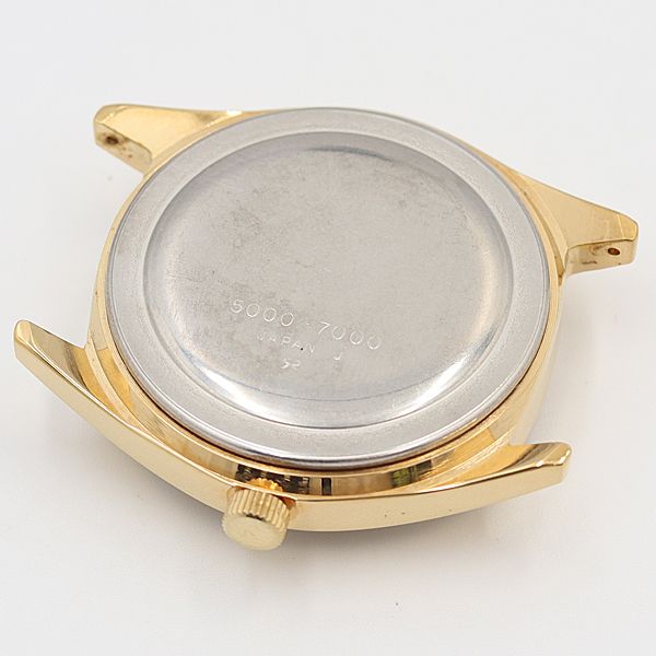 デッドストック級 稼働 美品 セイコー トモニー 5000-7000 銀文字盤 手巻 ヴィンテージ メンズ腕時計 NSY12632ABC0022000 7MGT