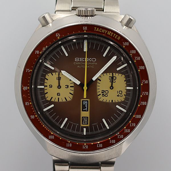 デッドストック級 11JWT セイコー 6138-0040 セイコー5 スピードタイマー AT/自動巻 クロノ メンズ腕時計 OGH 10066ABC0052800