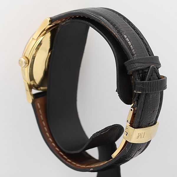 デッドストック級 稼働 良品 オメガ コンステレーション YG AT/自動巻 ゴールド文字盤 メンズ腕時計 OGH 5809ABC0565620