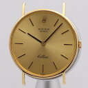 デッドストック級 稼働 美品 ロレックス 手巻き 3833 チェリーニ 18K/750 ゴールド文字盤 トップのみ メンズ腕時計 7029ABC 0133320SMD(2)