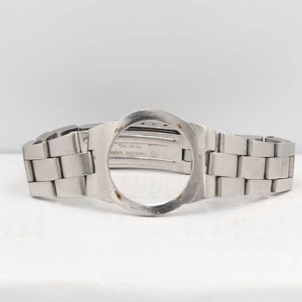 デッドストック級 オメガ ケース 純正ベルト シルバーカラー レディース腕時計用 OGH 9183ABC5501000