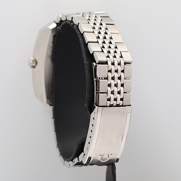 デッドストック級 稼働 良品 オメガ デビル AT/自動巻 シルバー文字盤 デイデイト メンズ腕時計 OGH 7549ABC0081400