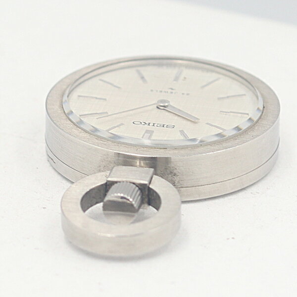 デッドストック級 箱付 稼働 良品 セイコー ファンシーウォッチ FRA170 2559-0150 銀文字盤 手巻き 懐中時計 NSY14773ABC 2000000 NSK