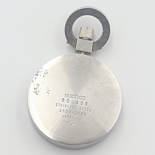 デッドストック級 箱付 稼働 良品 セイコー ファンシーウォッチ FRA170 2559-0150 銀文字盤 手巻き 懐中時計 NSY14773ABC 2000000 NSK