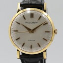 デッドストック級 稼働 良品 IWC シャウハウゼン シルバー文字盤 AT/自動巻き 18K/750/YG/31.4g メンズ腕時計 NSY15379ABC 0003410 2BKT