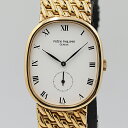 デッドストック級 稼働 良品 パテックフィリップ ゴールデンエリプス 18K/750/YG/87.1g 手巻 3978 メンズ腕時計 NSY15278ABC 0486761 2SGT