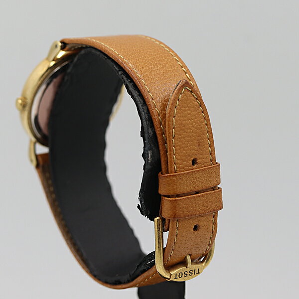 デッドストック級 保/箱付 稼働 美品 ティソ D157A 銀文字盤 QZ メンズ腕時計 NSY15443ABC0583000 2ERT