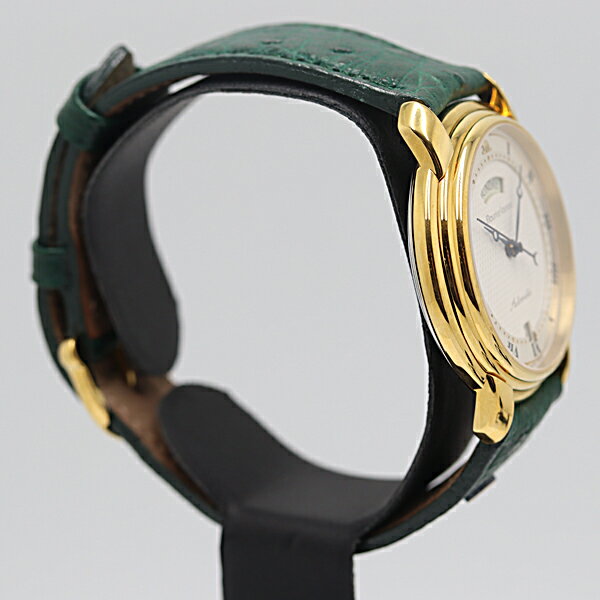 デットストック級 稼働 美品 モーリスラクロア 09329 AT シルバー文字盤 メンズ腕時計 0079200 15554 ABC KMR