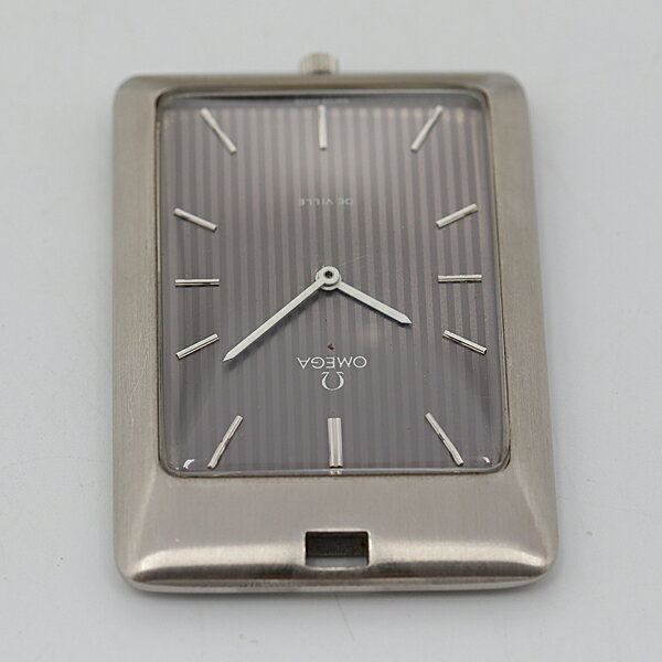 デッドストック級 稼働 良品 オメガ グレー文字盤 手巻 懐中時計 2000000 NSK KTU ABC 16034